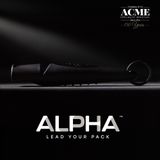 ACME ALPHA Einzelpfeife 211 1/2 schwarz mit neongrün