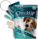 CheckUp Kit Hunde Heimtest des Gesundheitszustandes eines Hundes - Set