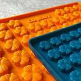 Collory Kleeblatt Backmatte Mini 1,5 cm - Orange