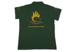 Firedog Poloshirt Damen dunkelgrün XL
