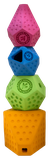 KIWI WALKER® Rubber Toy ICOSABALL MINI green  6,5 cm