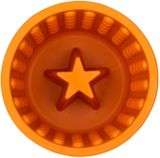 Schleckmatte LickiMat®Yoggie Pot™ 9,5 x 9 cm orange