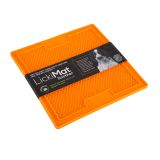 Schleckmatte LickiMat® Classic Soother™ 20 x 20 cm orange