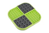 Schleckmatte LickiMat® Slomo™ Playdate™ 20 x 20 cm grün