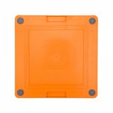 Schleckmatte LickiMat® Tuff™ Soother™ 20 x 20 cm orange