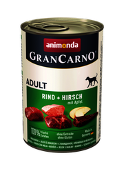 Animonda GranCarno Original Adult Rind + Hirsch mit Apfel 400 g