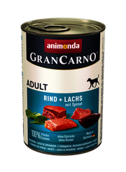 Animonda GranCarno Original Adult Rind + Lachs mit Spinat 400 g