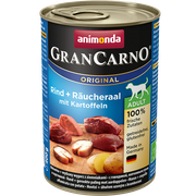 Animonda GranCarno Original Adult Rind + Räucheraal mit Kartoffeln 400 g