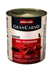 Animonda GranCarno Junior Rind + Putenherzen 800 g