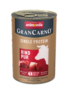 Animonda GranCarno Single Protein, Rind pur 400 g