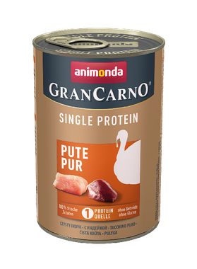 Animonda GranCarno Single Protein, Pute pur 400 g