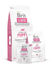 BRIT Care dog Grain free Puppy Salmon & Potato 1 kg