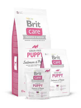 BRIT Care dog Grain free Puppy Salmon & Potato 12 kg
