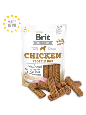 Brit Jerky Snack - Protein bar with Insect 80 g