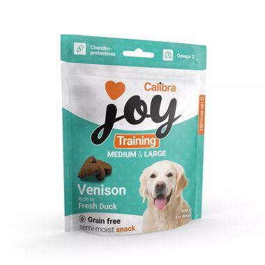 Calibra Joy Dog Training M&L Venison&Duck 300 g
