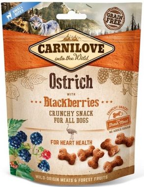 Carnilove Dog Crunchy Snack Ostrich with Blueberries 200 g