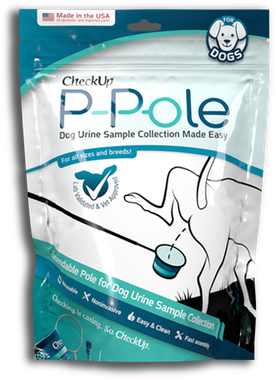 CheckUp P - Pole Set zur nicht-invasiven Sammlung von Hundeurin - Set