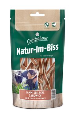 Christopherus Natur-Im-Biss Lamm-Seelachs Sandwich  70 g