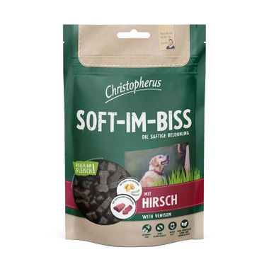 Christopherus Soft-Im-Biss Mit Hirsch 125 g
