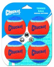 Chuckit! Tennis Ball mittel 6,5 cm 4 Stk.