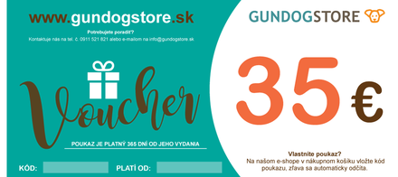 GundogStore Geschenkgutschein 35 EUR