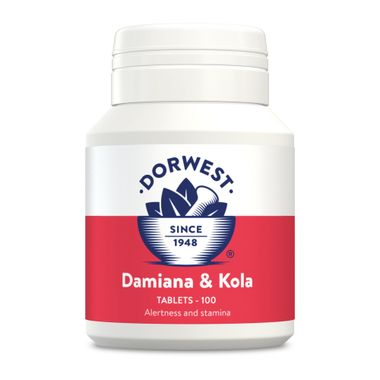 Dorwest Damiana & Kola 100 Tablets