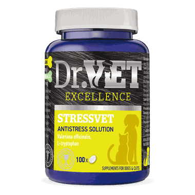 Dr.VET Excellence STRESSVET Antistress solution 100 g 100 Tabletten