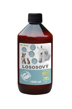 Dromy Lachsöl Premium 1000 ml + Dosierpumpe GRATIS