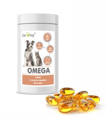 Dromy Omega-3 EPA a DHA 100 Tabletten