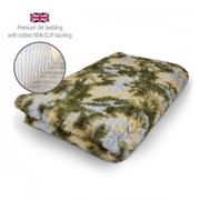 DRYBED Premium Vet Bed camouflage grün 100 x 75 cm