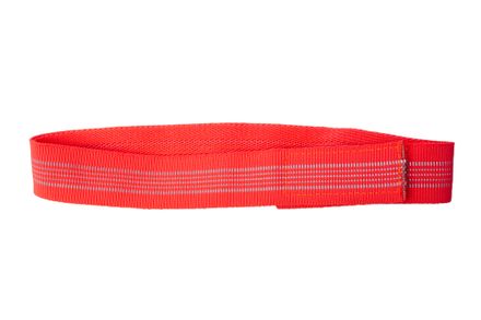 Firedog Signalhalsband elastisch mit Klettverschluß 30 mm 40 cm neonorange