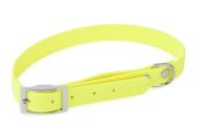 Firedog BioThane Halsband Basic 19 mm 30-38 cm neongelb