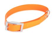 Firedog BioThane Halsband Basic 25 mm 45-53 cm Glossy orange