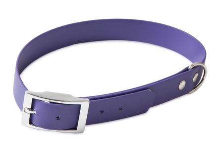 Firedog BioThane Halsband Basic 25 mm 60-68 cm violett