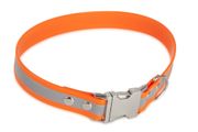 Firedog BioThane Halsband Clip Reflect 25 mm 45 cm orange
