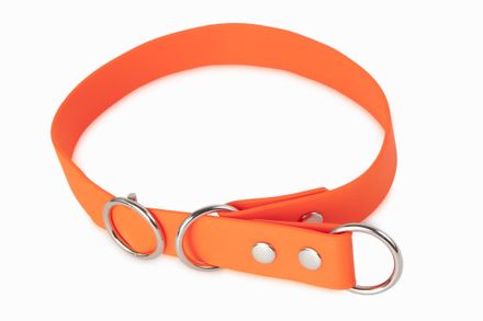 Firedog BioThane Halsband Sport 25 mm 45 cm orange