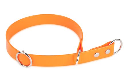 Firedog BioThane Halsband Sport 25 mm 65 cm Glossy orange