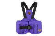 Firedog Dummyweste Trainer L violett mit Plastik-Klickverschluss