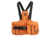 Firedog Dummyweste Trainer L orange mit Plastik-Klickverschluss