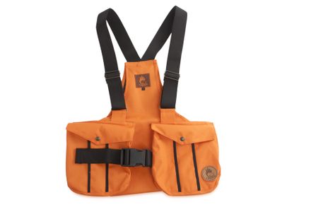 Firedog Dummyweste Trainer S orange mit Plastik-Klickverschluss