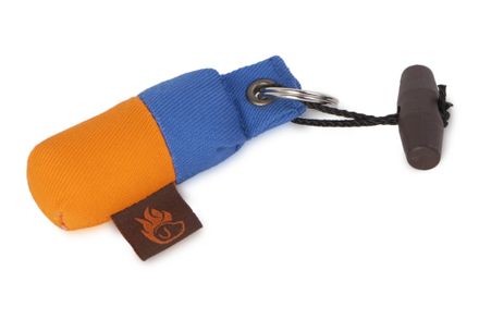 Firedog Schlüsselanhänger Minidummy blau/orange