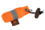 Firedog Schlüsselanhänger Minidummy orange mit Reflexstreifen