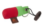 Firedog Schlüsselanhänger Minidummy hellgrün/rot