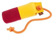 Firedog Long-throw Dummy Marking 250 g gelb/weinrot