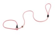 Firedog Moxonleine Profi 6 mm 130 cm rosa/weiß gestreift