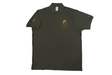 Firedog Poloshirt Unisex khaki L