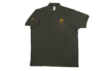 Firedog Poloshirt Unisex khaki S