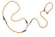 Firedog Moxon Umhängeleine mit Zugbegrenzung 8 mm L 345 cm leuchtend orange