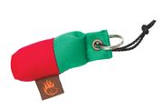 Firedog Weihnachtsedition Schlüsselanhänger Minidummy grün/rot
