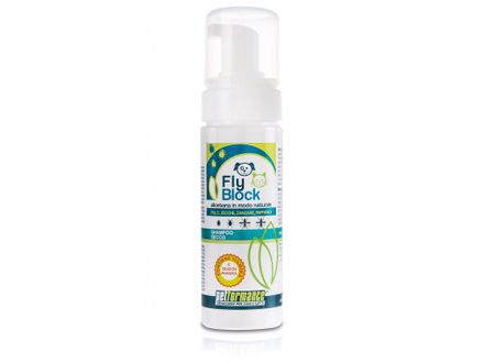 FlyBlock Natural Repellent Trockenshampoo gegen Zecken und Flöhe 150 ml